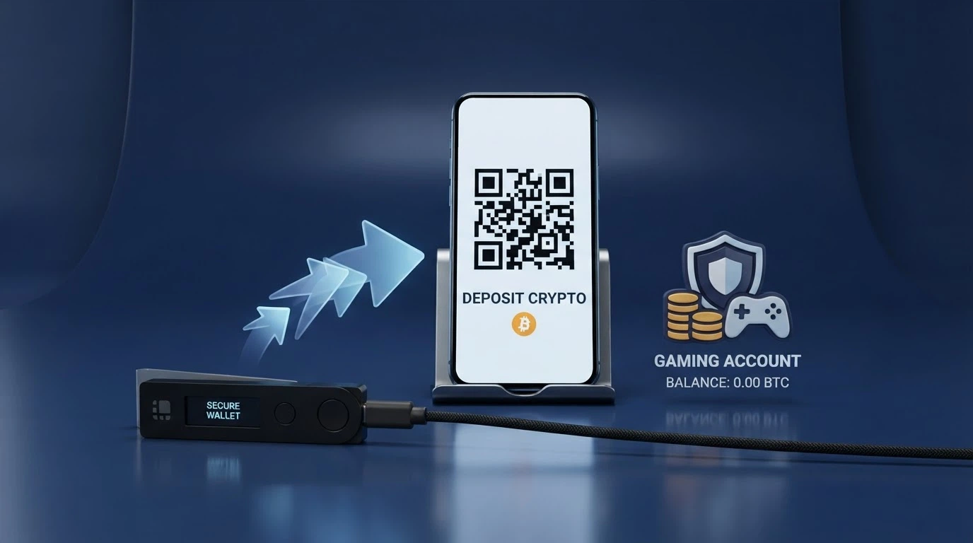 Postup vkladu bitcoinu do online casina krok za krokem — peněženka, adresa, potvrzení