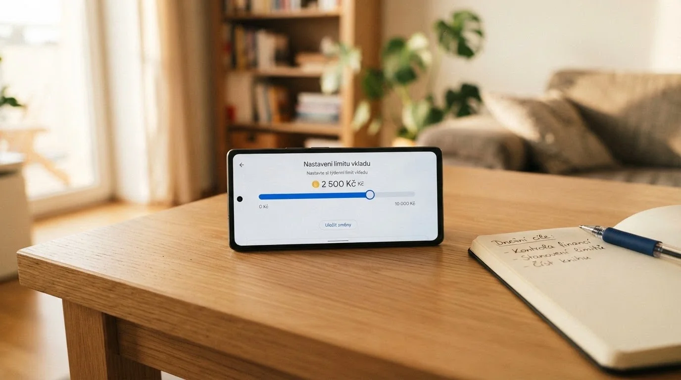 Nastavení herních limitů v uživatelském účtu českého online casina
